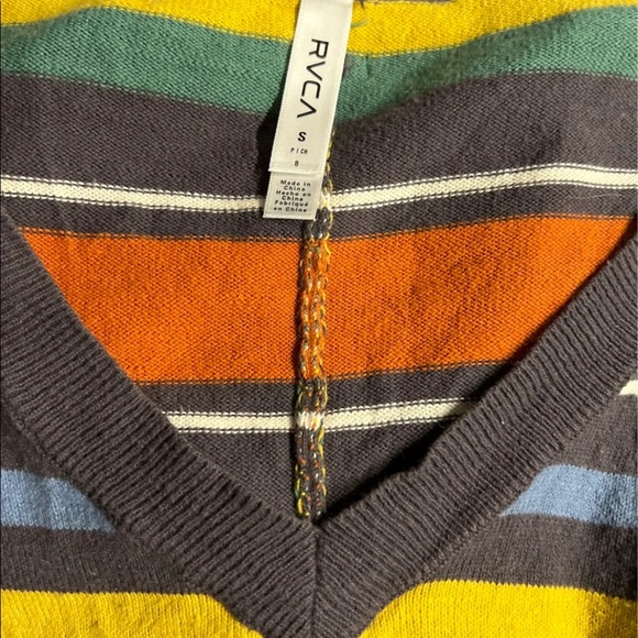 RVCA Womens Carter Striped Sweater… size small … good condition - Picture 4 of 4